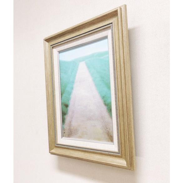 東山魁夷 絵画 道 【複製】【美術印刷】【巨匠】【3・4号】 : 叙勲額と