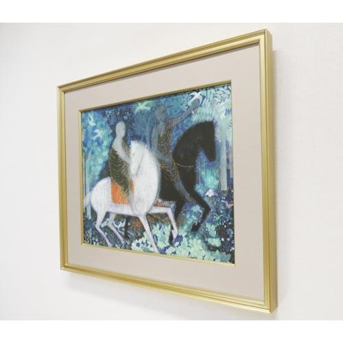 平山郁夫 絵画 仏教伝来 【複製】【美術印刷】【巨匠】【10号】 : 叙勲