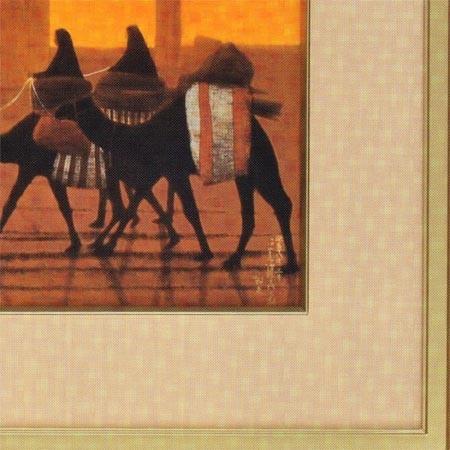 平山郁夫、Bulguksa Temple、超希少画集より、新品額装付 平山郁夫