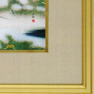 ●横山大観「秋之霊峰」大きい絵画 額装品　オブジェ アート作品 インテリア額絵 オフィス装飾 複製画 Amazon.co.jp: 絵画 横山大観 （よこやまたいかん）・ 霊峰四趣・秋