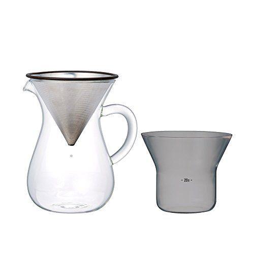KINTO (キントー) SCS コーヒーカラフェセット 2cups ステンレス 27620 コーヒーメーカー部品、アクセサリー
