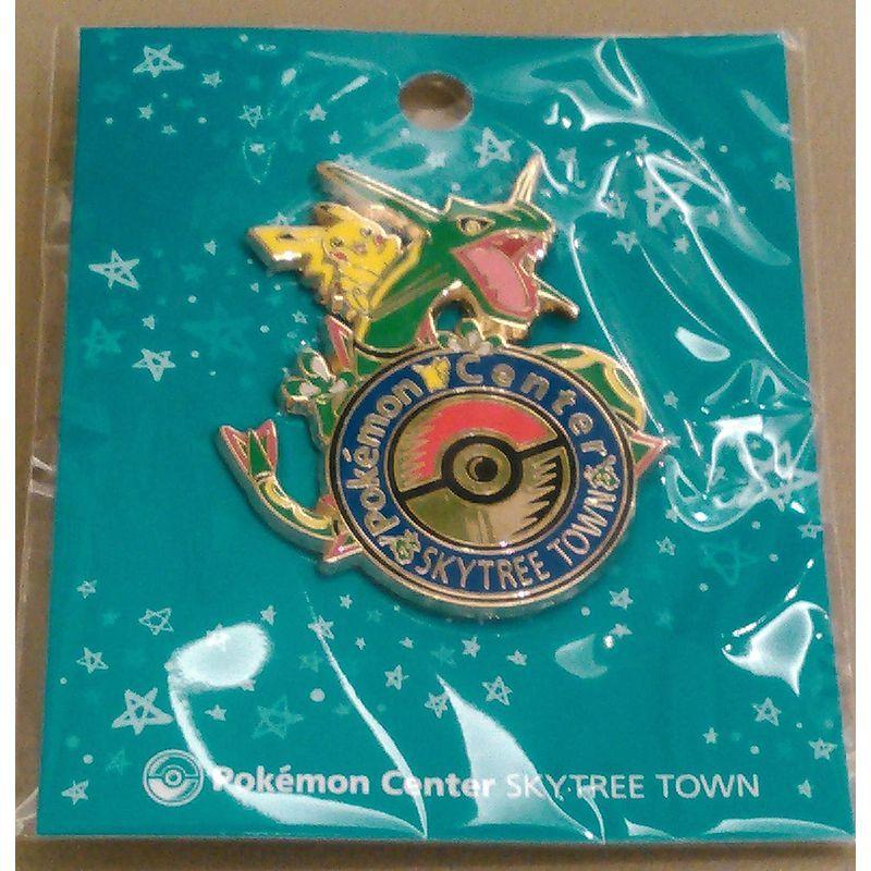 完璧 ポケモンセンター 東京スカイツリータウン レックウザ ピカチュウ ロゴピンズ ポケモン Awacc Org