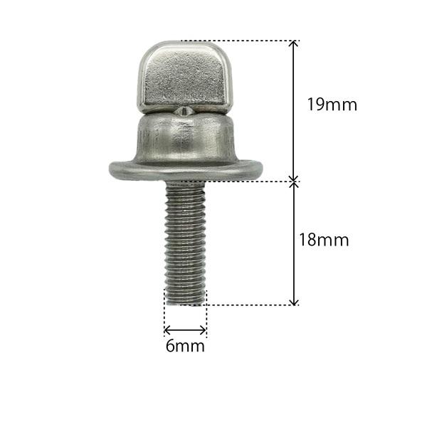 特4ヒネリ（オス：亜鉛ダイキャスト+SUS メス：SUS）100セット