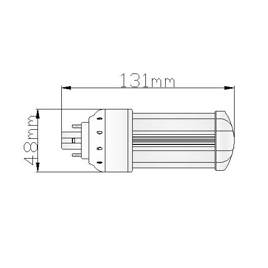 FHT24EX-L/W/N/D FHT24形代替用 LEDコンパクト蛍光灯 GX24Q兼用口金