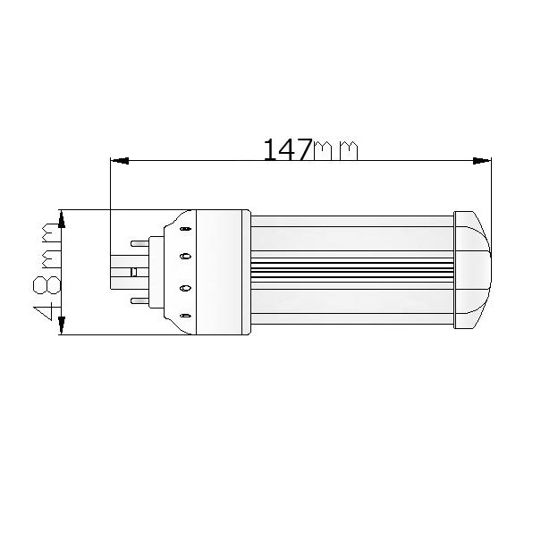FHT32EX-L/W/N/D FHT32形代替用 LEDコンパクト蛍光灯 GX24Q兼用口金