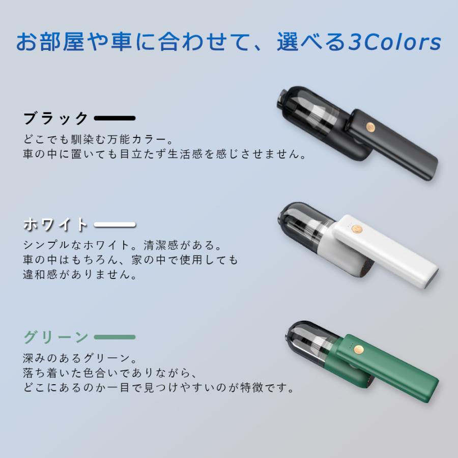 一年保証」折り畳み式 ハンディ掃除機 LED灯付き 静か ハンディ 
