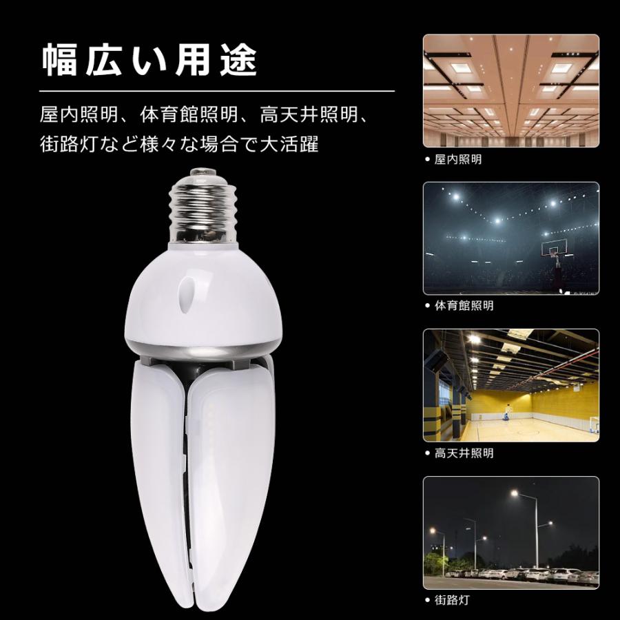 LED水銀ランプ コーン型LEDランプ 60W 12000LM E39 LED 水銀灯 hf400x 代替品 コーンライトLED電球 密閉型器具対応LED 高天井用LED照明 1年保証｜tentenledjpn｜15