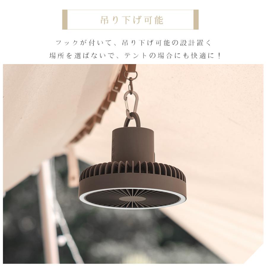 卓上充電式扇風機 静音大容量 10000mAh Amazon | USB扇風機 卓上扇風機 【2023改良·10000mAh大容量