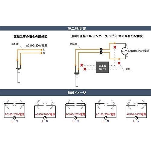 FPL36EX-L/FPL36形LED代替用　LEDツイン蛍光灯/LEDコンパクト蛍光灯/LED電球　 口金:GY10q通用/消費電力:18W/長さ:412MM 省エネ・高輝度・長寿命　電球色｜tentenledjpn｜08