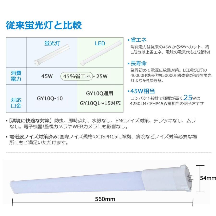 FHP45形 LED代替用 FHP45EN LEDツイン蛍光灯 LEDコンパクト蛍光 FHP45形 LED代替用 FHP45EN LEDツイン蛍光灯 LEDコンパクト蛍光