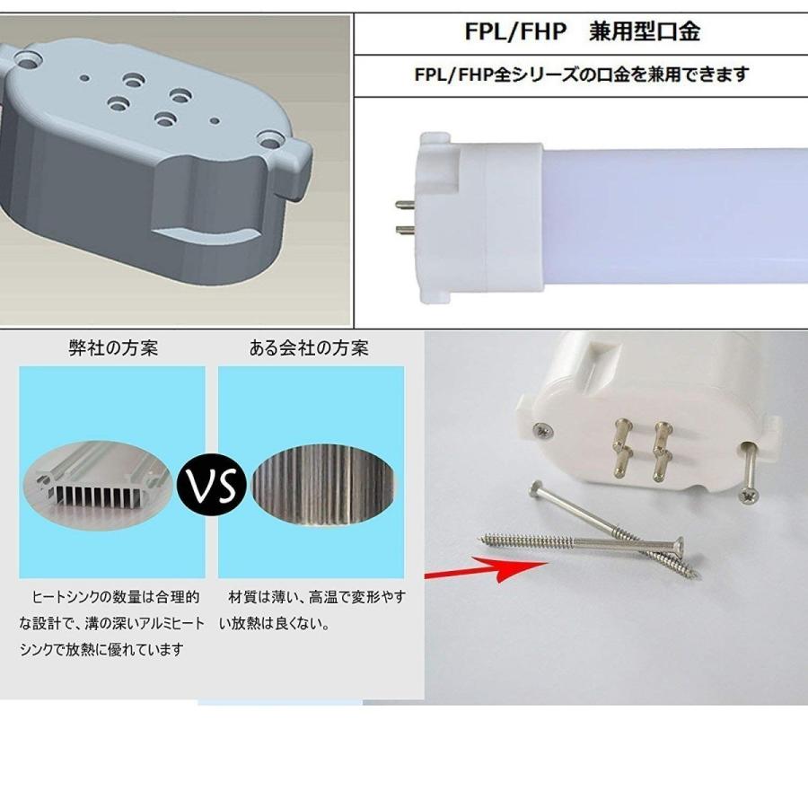 FPL36EXN/FPL36EX-N/FPL36形LED代替用 LEDツイン蛍光灯/LEDコンパクト蛍光灯/LED電球 口金:GY10q通用/消費電力:18W/長さ:412MM 省エネ・高輝度・長寿命 昼白色｜tentenledjpn｜04