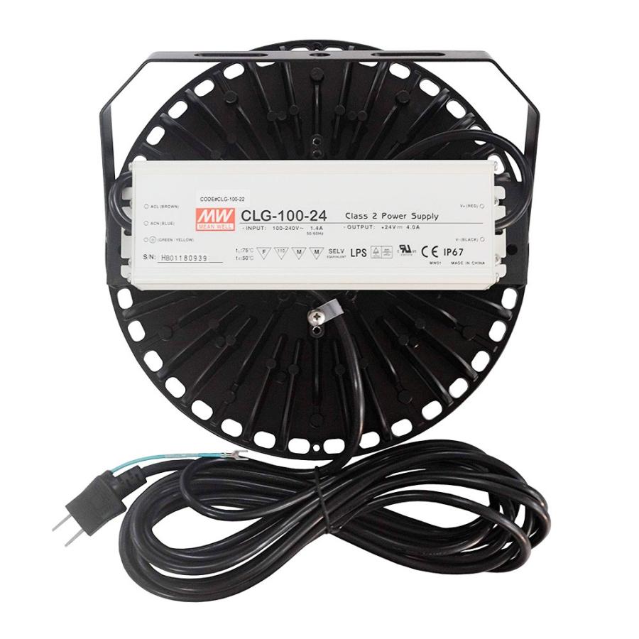 【2年保証】超拡散 激爆光 1500W相当高天井LED照明 LED投光器 150W 24000LM UFO 昼光色 LED水銀灯 LEDハイベイライト 吊り下げ 工場灯 作業灯 円盤型LED照明器具の画像