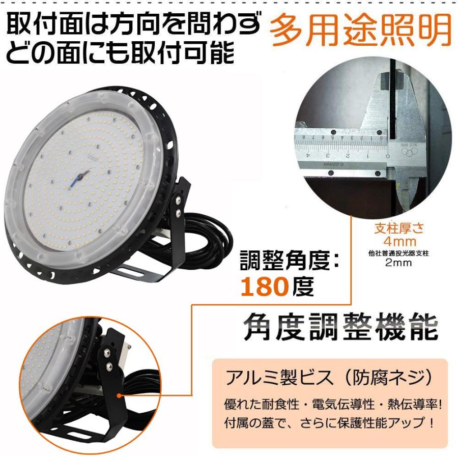 UFO型LED高天井照明 LED投光器 高天井灯 LED作業灯 円盤型投光器 UFO型LED高天井照明 LED投光器 高天井灯 LED作業灯 円盤型投光器
