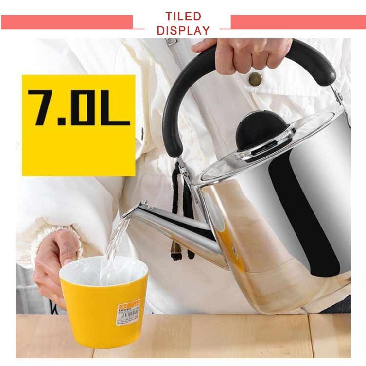 ヤカン 笛吹きケトル 7L 6L 5L 4L 大容量 広口タイプ ステンレス