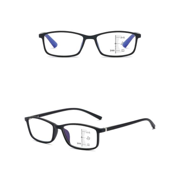 遠近両用 メガネ ブルーライトカット 老眼鏡 度付き PCメガネ