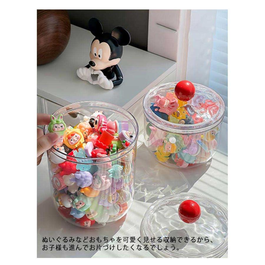 ぬいぐるみ 収納ケース 透明 ぬいぐるみ収納 収納ボックス 900ml