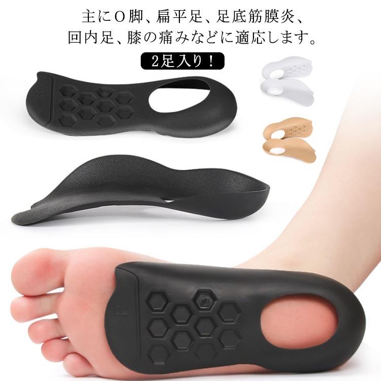 下半身 送料無料 O脚矯正 ダイエットシューズ スリム インソール 2足