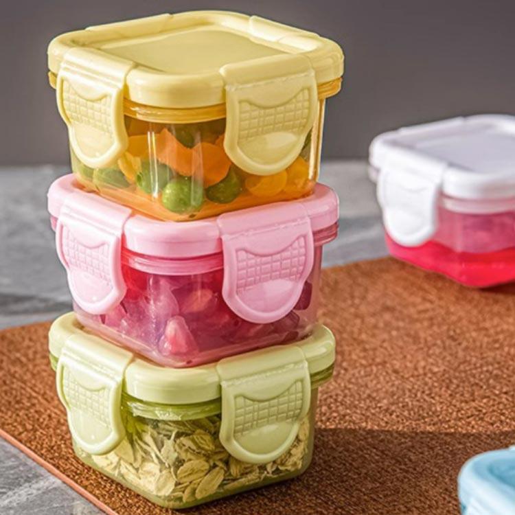 サラダ 6個セット レンジ対応 冷蔵庫 調味料 ソース保存 フルーツ