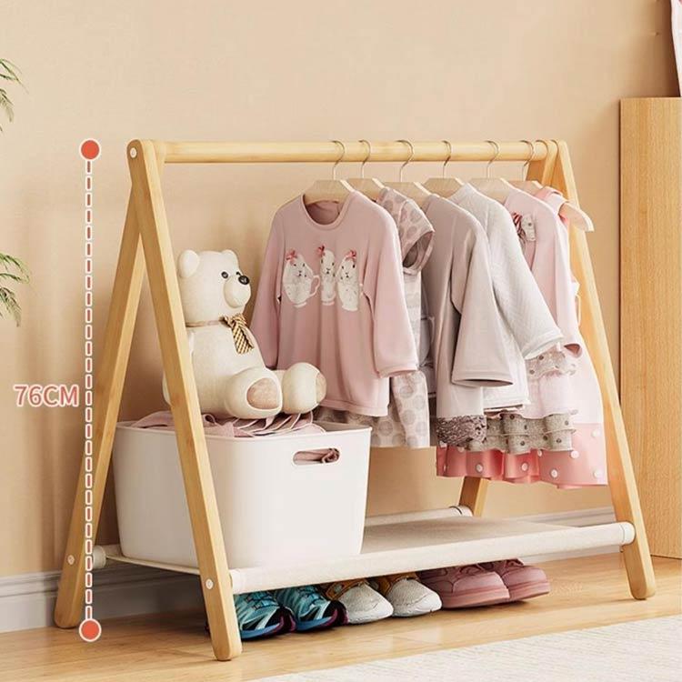 ◯【美品】広松木工 WF キッズコートハンガー 頑丈 ラック 木製 ハンガーラック 幅50cm/70cm/100cm 子供 キッズ