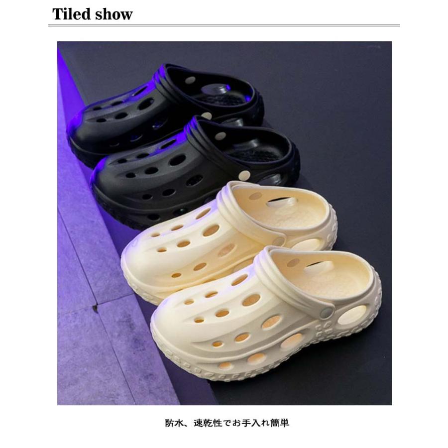 サボサンダル 7cm サンダル 厚底 クロッグ 厚底サンダル EVA 軽い