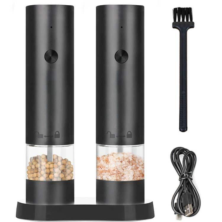 ペッパー ペッパーミル 電動 充電式 海塩 電動ペッパーミル 電動ミル