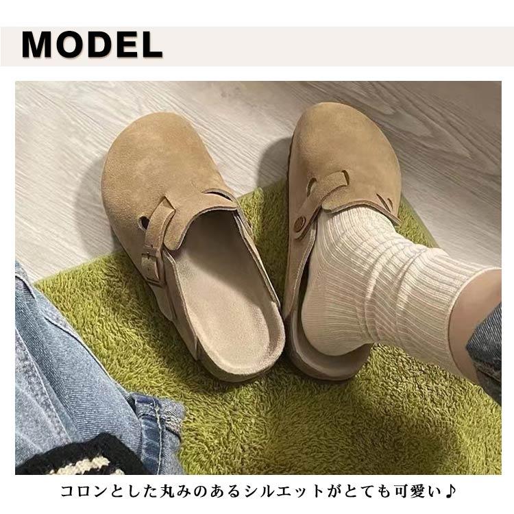 スリッポン 厚底 柔らかい 軽い サボサンダル 靴 かかとなし