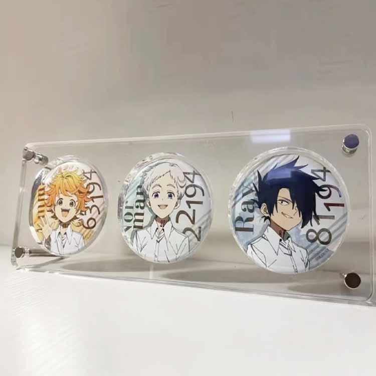 収納ケース 65mm 缶バッジ 75mm 台座 棚 ディスプレイスタンド