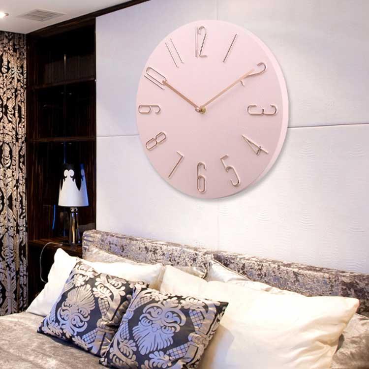 オフィス 壁時計 おしゃれ 軽量 静音 掛け時計 電池配属なし