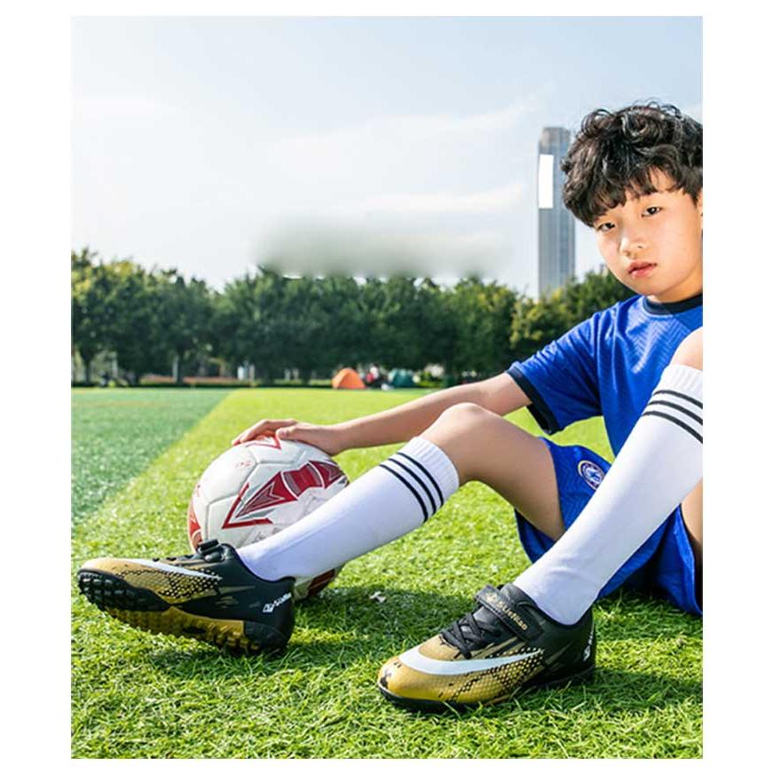 サッカーシューズ マジックテープ 運動靴 ジュニア用 サッカースパイク 
