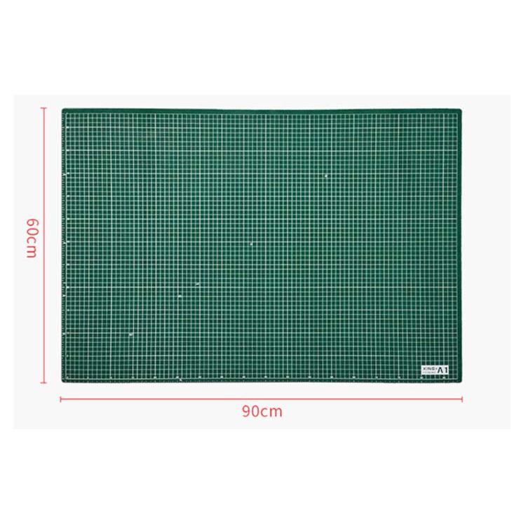 学習用品 工作マット 両面目盛り カッターマット 90×60cm カッティング