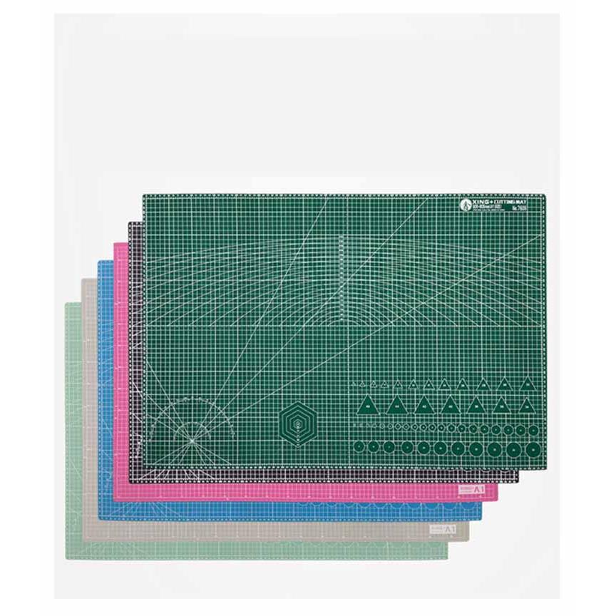 学習用品 工作マット 両面目盛り カッターマット 90×60cm カッティング