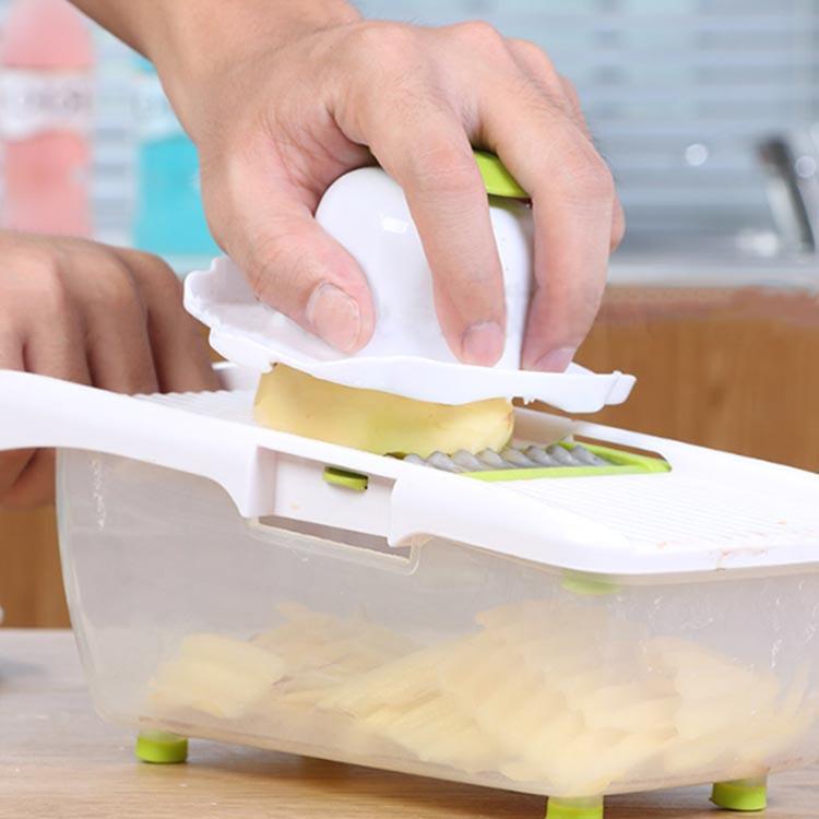 1台8役 千切り スライサー 野菜スライサー コンパクト収納 おろし器