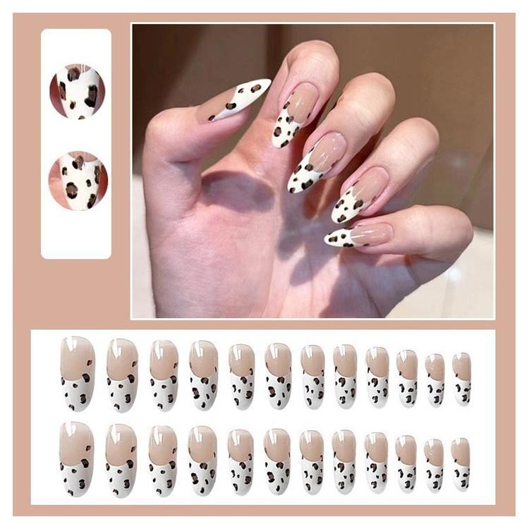 ロング ネイルチップ ショート 貼るだけ完成 つけ爪 ネイルチップ4点＋
