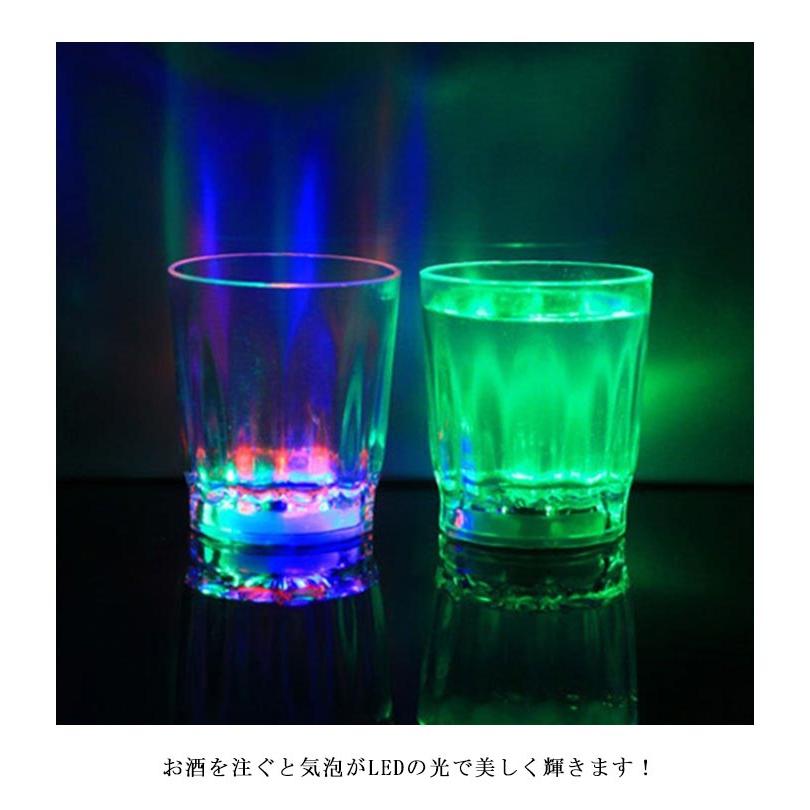 ピカピカショット 6個セット セット 60ml LED 光る ウイスキー