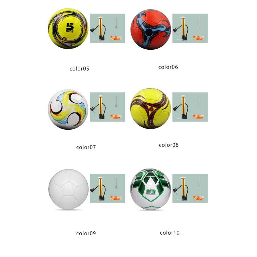 サッカーボール 3号 4号 5号 球 軽量 黒白 学生用 練習用 トレーニング
