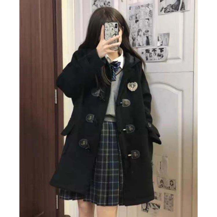中学生 コート 制服 ダッフルコート ロングコート スクールコート