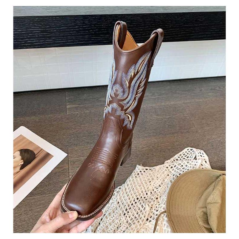 ウエスタンブーツ レディース ロング ブーツ ショートブーツ