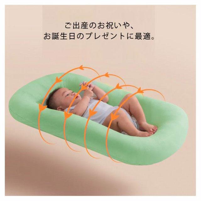 【michi⭐︎】ラックベビークッション Mサイズ　Cカーブ ラックベビークッション Mサイズ（専用キャリアバッグ付） | Luck Baby