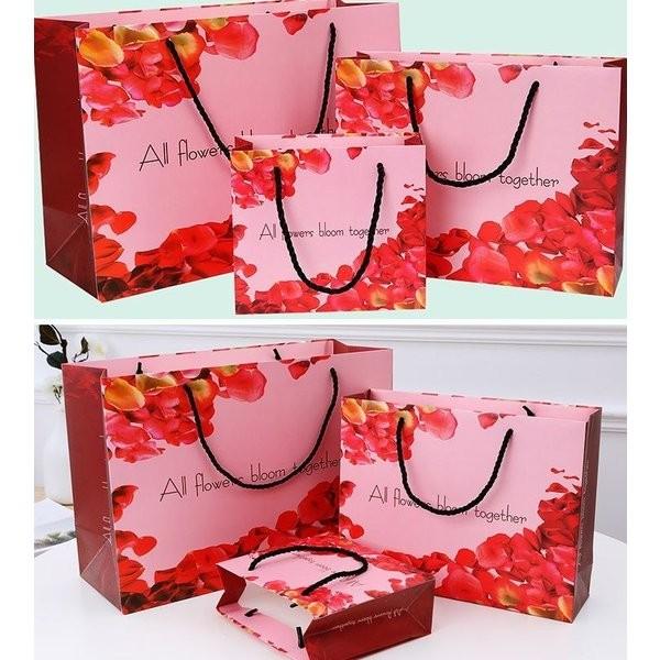 紙袋 3枚セット 手提げ袋 ギフト用袋 花 おしゃれ お洒落 かわいい 可愛い プレゼント用袋 誕生日 記念日 結婚式 お祝い Lmlm0242 点 点 屋 通販 Yahoo ショッピング