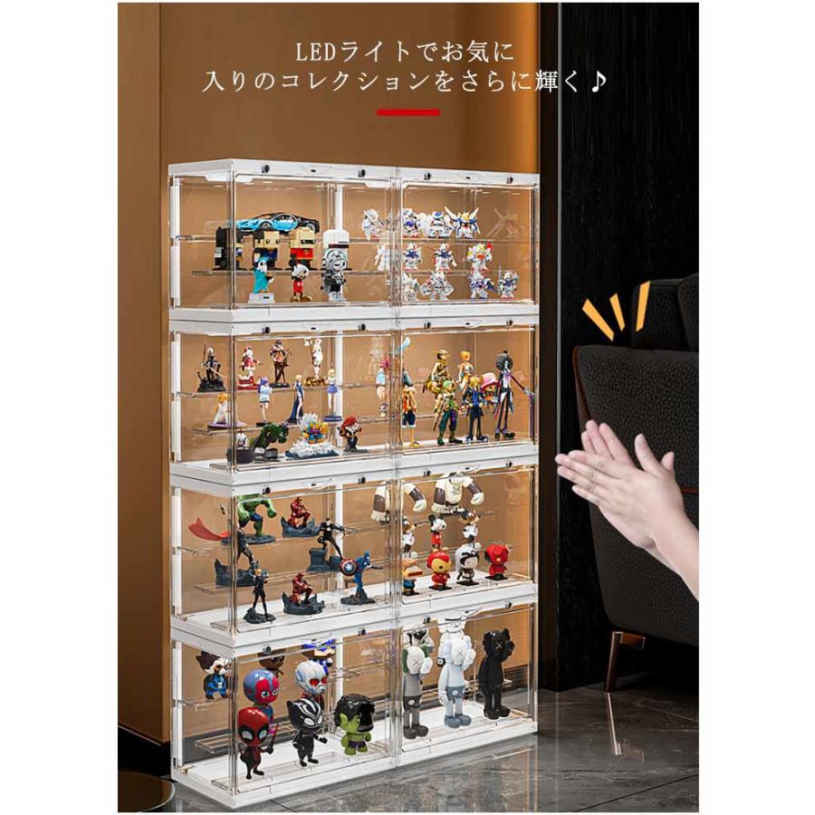 コレクションケース LEDライト付き 音声センサー フィギュア コレクションケース LEDライト付き 音声センサー フィギュア