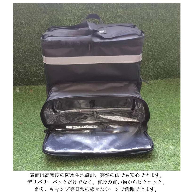 デリバリーバッグ 拡張機能付き デリバリーバック 配達バッグ 大容量