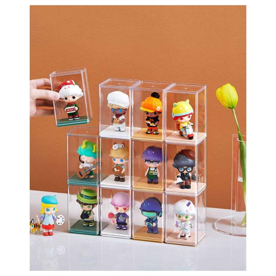 12個セット フィギュアケース アクリルケース ミニ コレクションケース