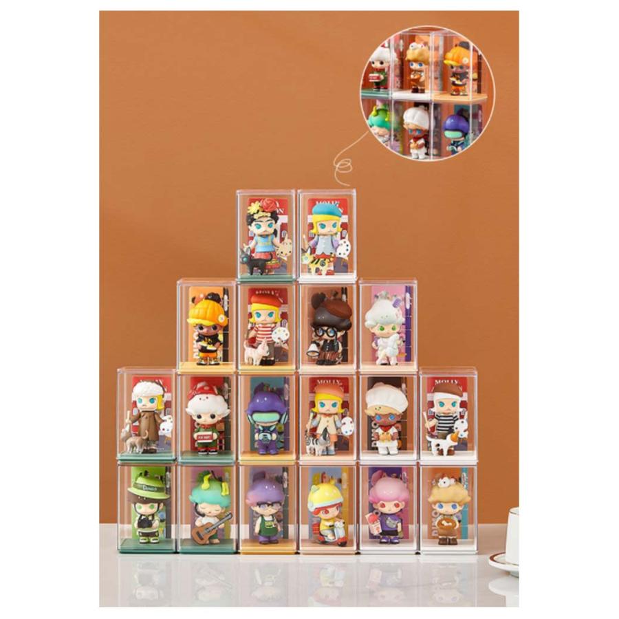 12個セット フィギュアケース アクリルケース ミニ コレクションケース