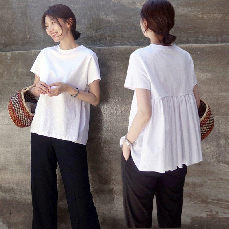 カットソー レディース 30代 40代 50代 Tシャツ シンプル トップス ブラウス 丸首 半袖 夏服 数量限定セール 半袖
