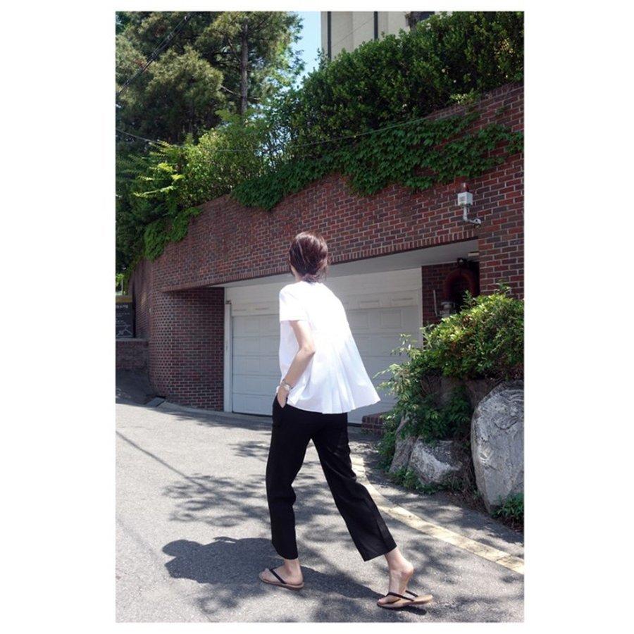 カットソー レディース 30代 40代 50代 Tシャツ シンプル トップス ブラウス 丸首 半袖 夏服 都内で 半袖