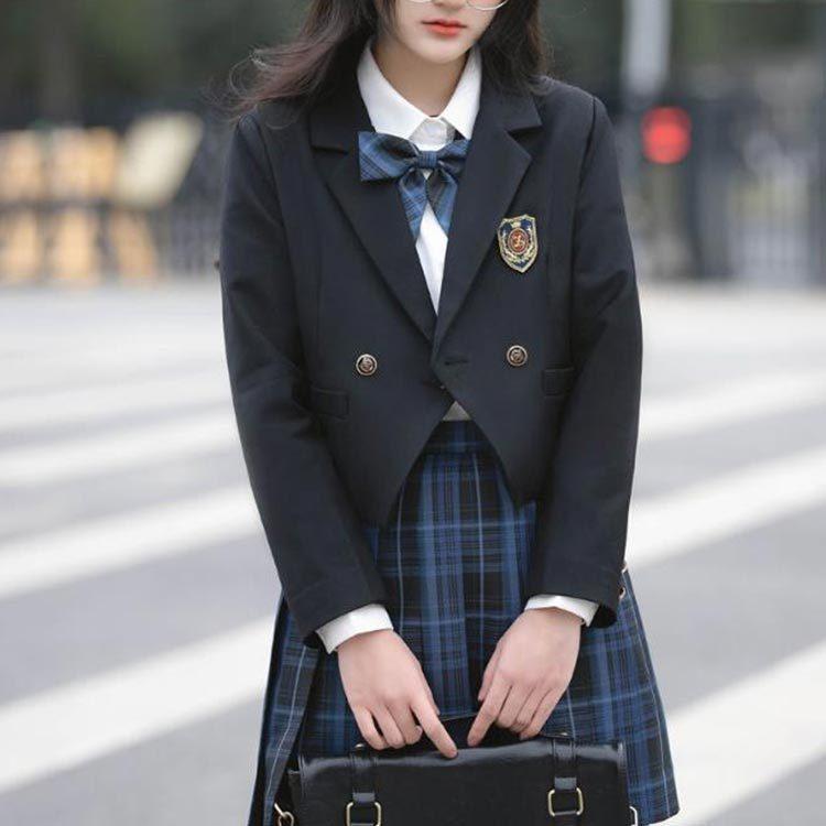 制服 学校 コート 中学生 高校生 ネイビー