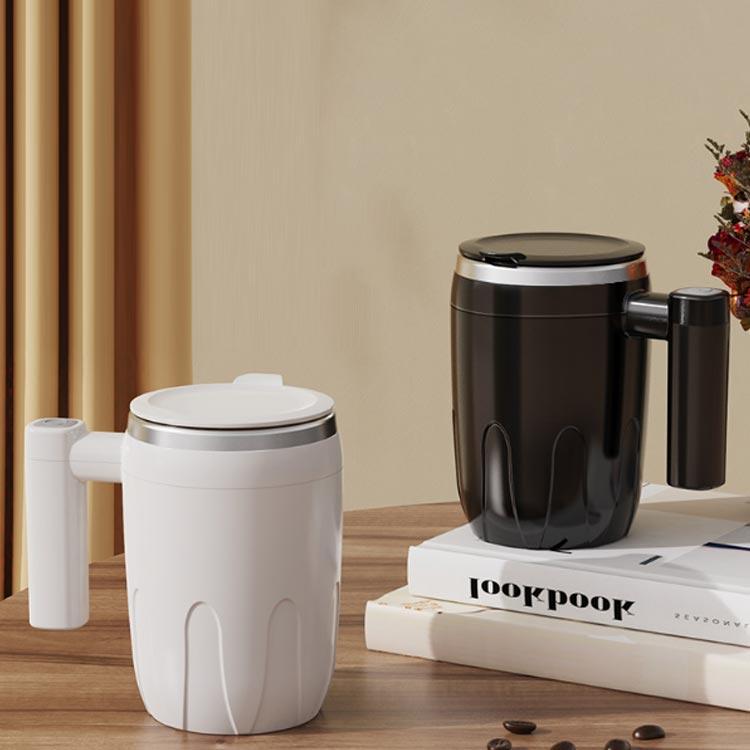 自動攪拌マグカップ 自動ミキサーカップ 400ml 充電式 自動 混ぜる