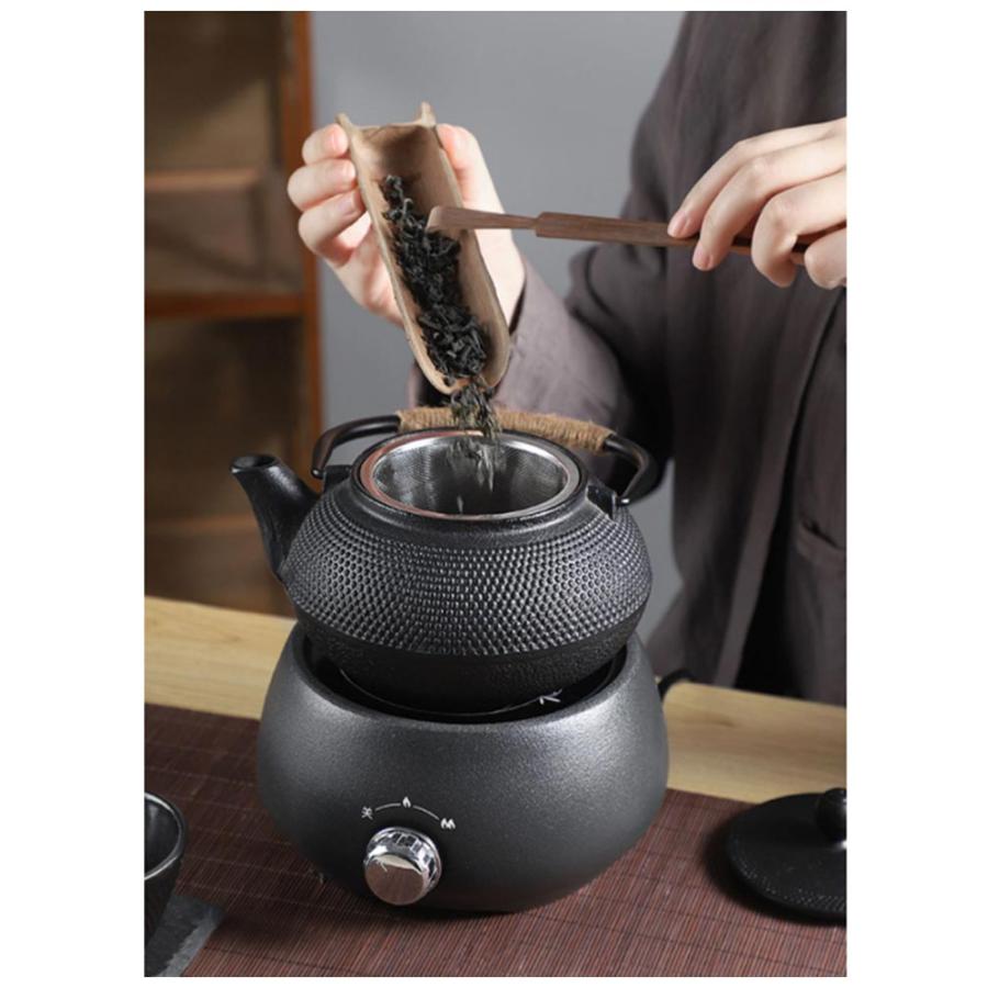 鉄瓶　茶道　茶道具　鉄薬缶　鉄器 ケトル 鉄瓶 鉄器 ih対応 直火可 やかん 600ml 900ml 1200ml 鉄びん