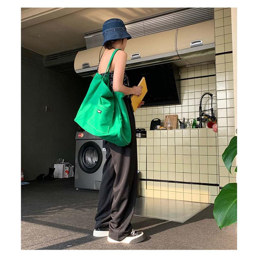 バッグ レディース キャンバス 大容量 肩掛け トートバッグ 手提げ