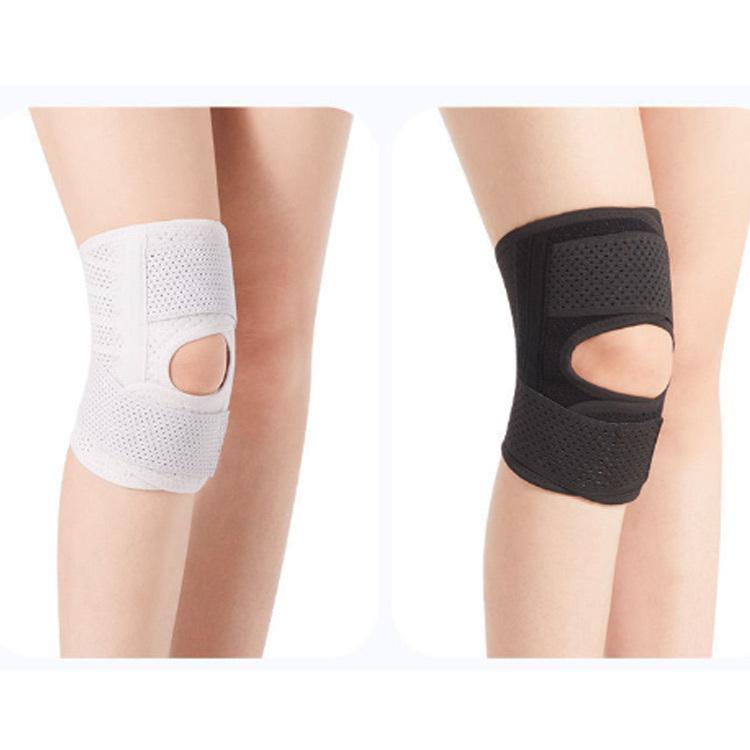 膝サポーター　膝パッド　膝の痛み　関節痛　ベルト固定　男女兼用　左右兼用